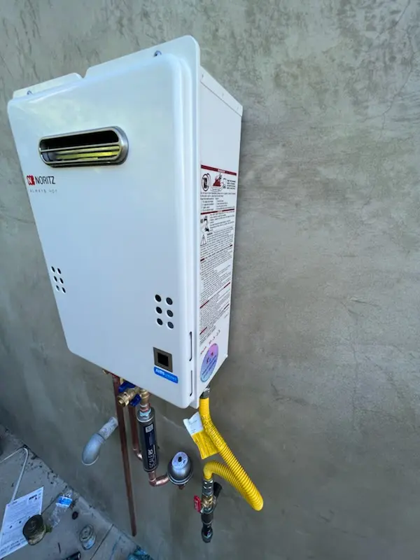 Tankless water heater installation for Baileys Corner homes